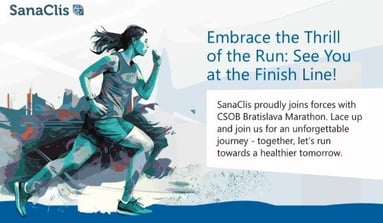 SanaClis at Bratislava Marathon