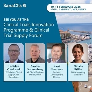 Clinical Trials Innovation Programme and Clinical Trial Supply Forum, Banner