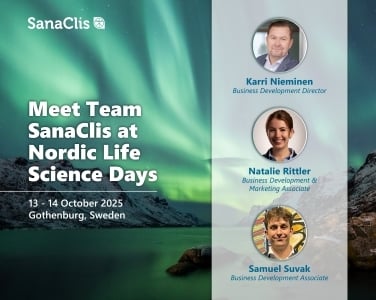 Meet Team SanaClis at Nordic Life Science Days