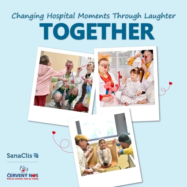 Banner - Red Nose Clowndoctors Slovakia