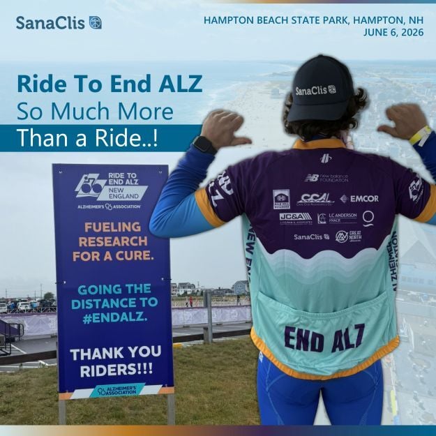 Ride to End ALZ, 2026, Banner