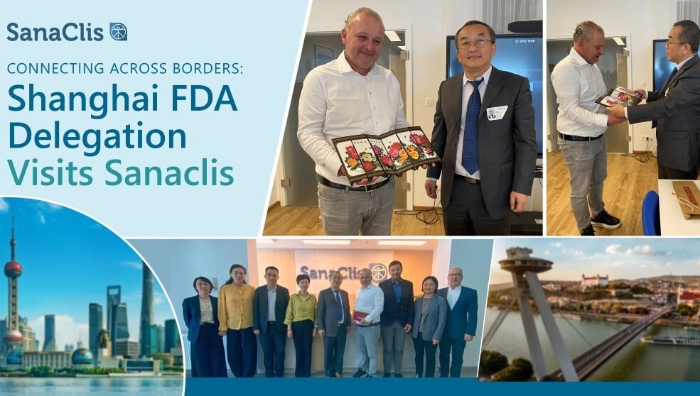 SanaClis Connecting with Global Regulatory Authorities, Banner