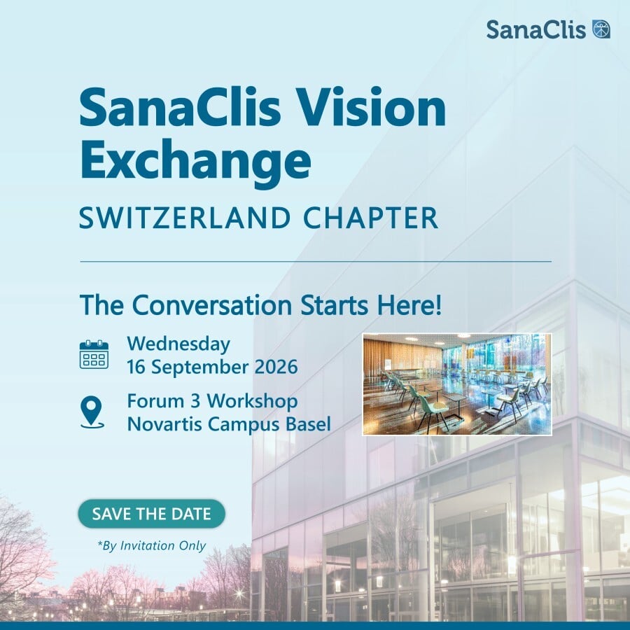 SanaClis Vision Exchange, Switzerland Chapter, 2026, Banner