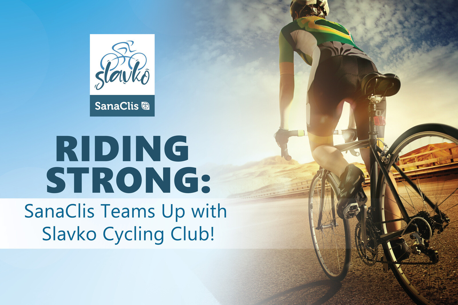 SanaClis teams up with Slavko Cycling Club