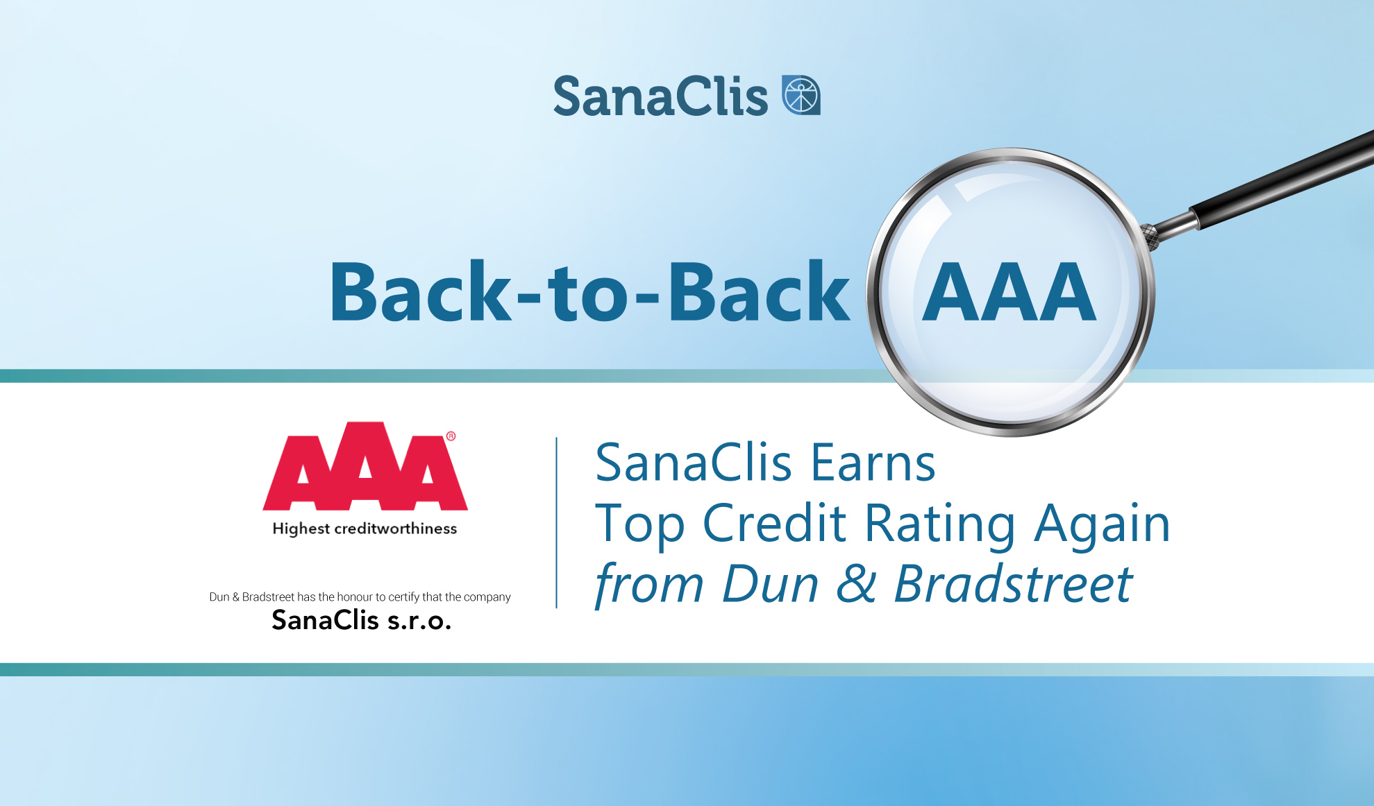 SanaClis Creditworthiness Certificate 2025