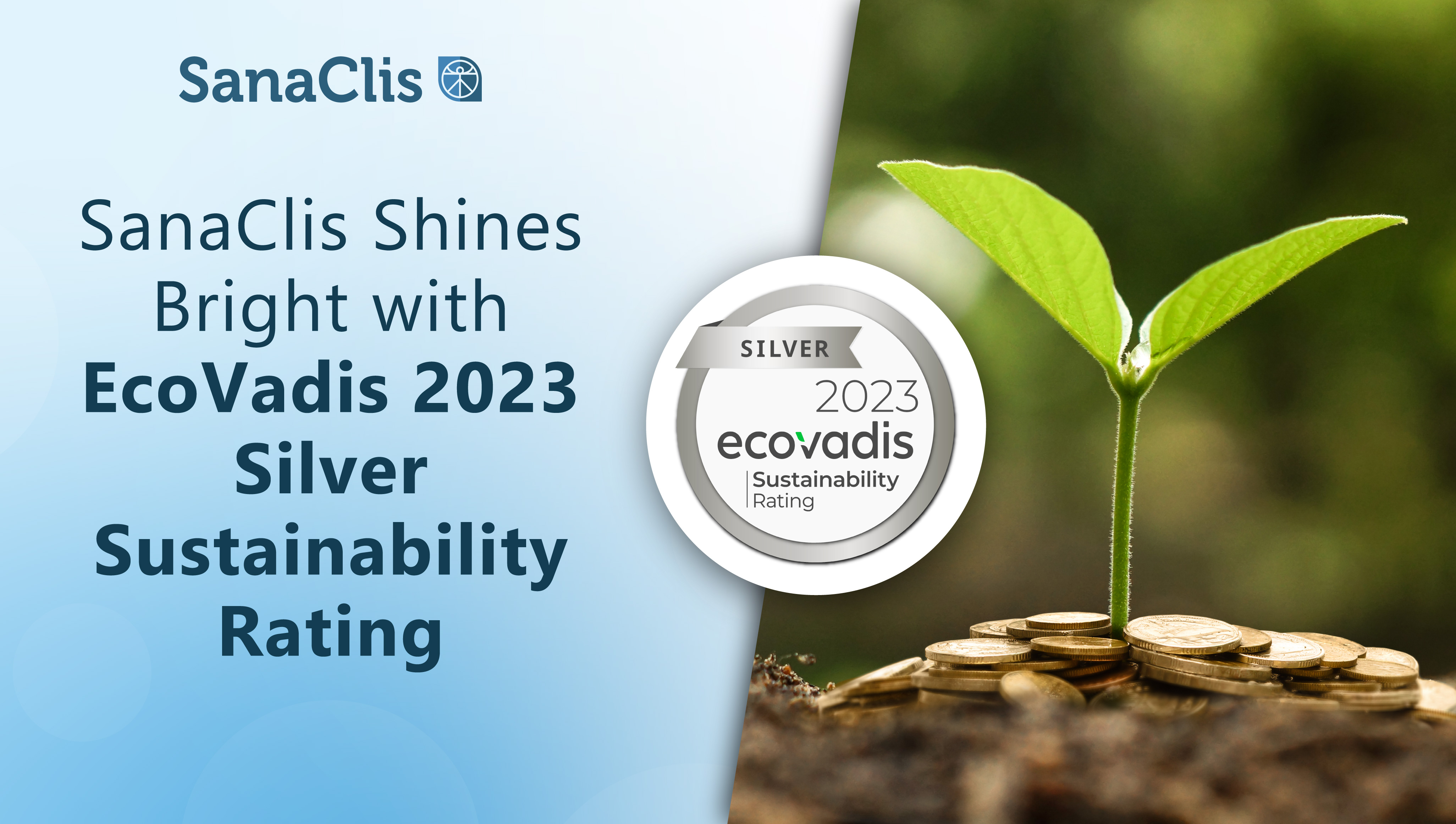 SanaClis Secures EcoVadis Silver Sustainability Rating 2023, Pledging a ...