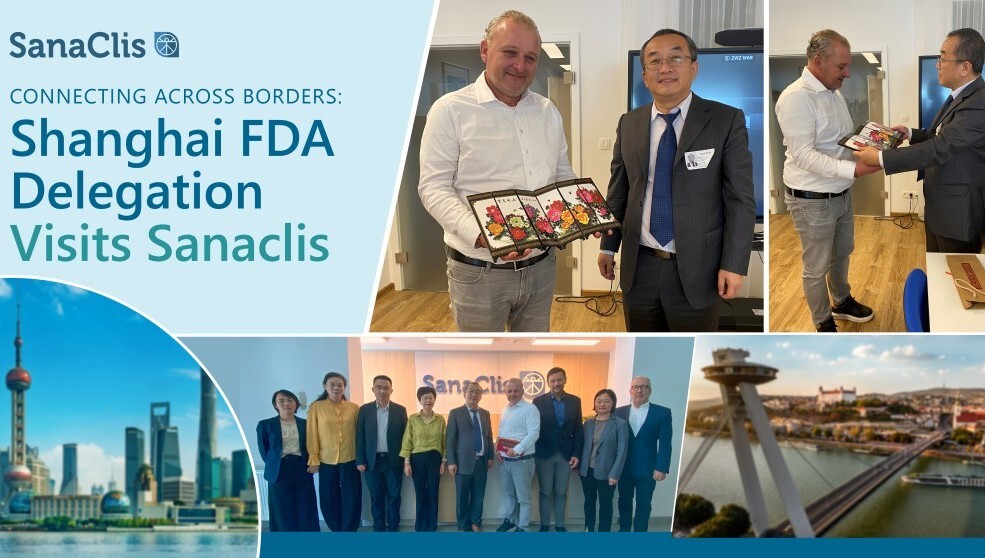 SanaClis Connecting with Global Regulatory Authorities, Banner